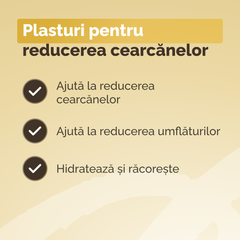 Patch-uri Aurii Pentru Ochi Umflați și Cearcăne