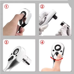 Set Chei Tubulare 108 Piese