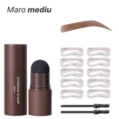 Kit Ștampilă pentru Sprâncene cu efect natural