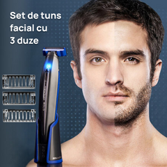 Set de tuns facial cu 3 duze - Micro Touch