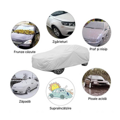 Husă Auto Premium Gri