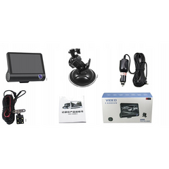 Sistem Cameră Auto 3-in-1 FullHD cu Cameră Spate