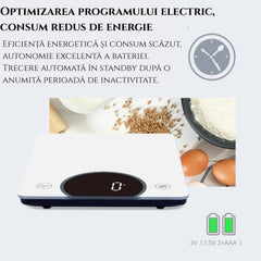 Cântar de bucătărie Adler 1 g - 10 kg