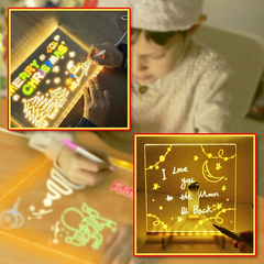 Tablă LED creativă - Lumoboard