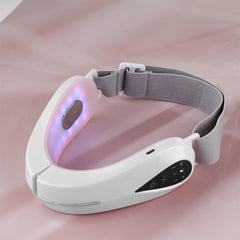 Aparat de masaj facial V-Face pentru liftingul bărbiei cu terapie LED 2-în-1
