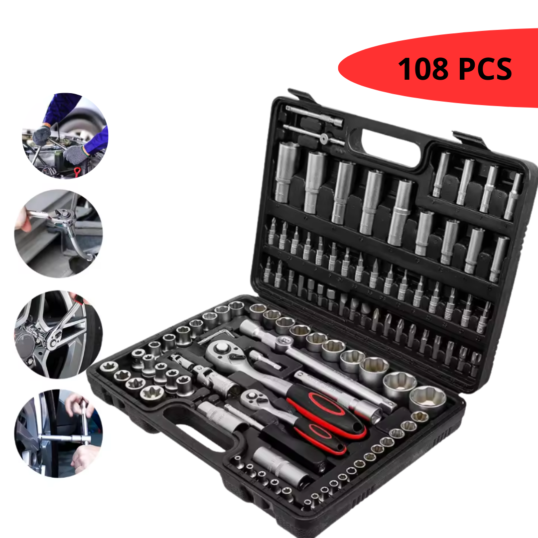 Set Chei Tubulare 108 Piese