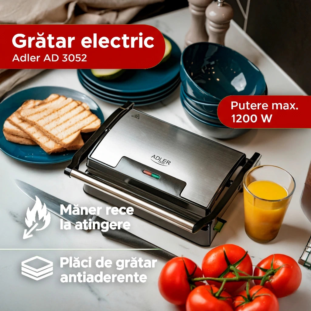 Grătar electric Adler 3052