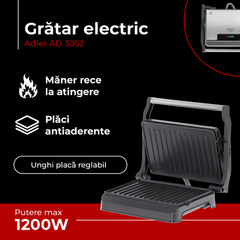 Grătar electric Adler 3052