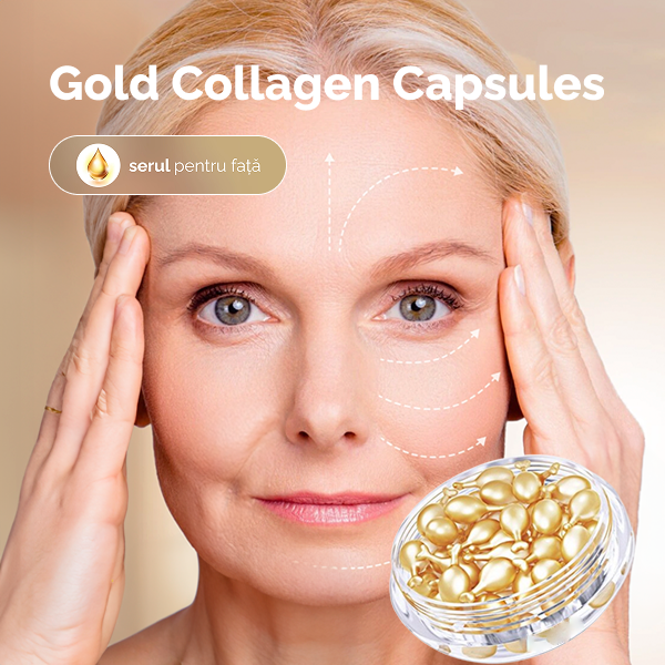 Capsule Gold-Collagen – frumusețe concentrată