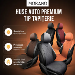 Huse auto premium tip tapițerie