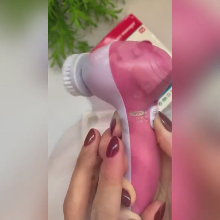 Aparat de curățare și masaj facial 5-în-1