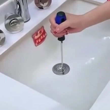 Dop de scurgere cu filtru detașabil inox